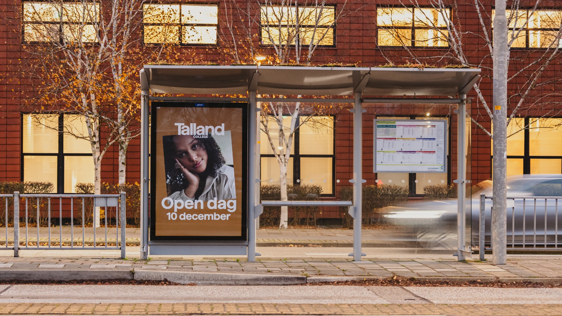 🔵 Slimme (D)OOH-strategie voor de Open Dag van Talland College | Outstanding Media